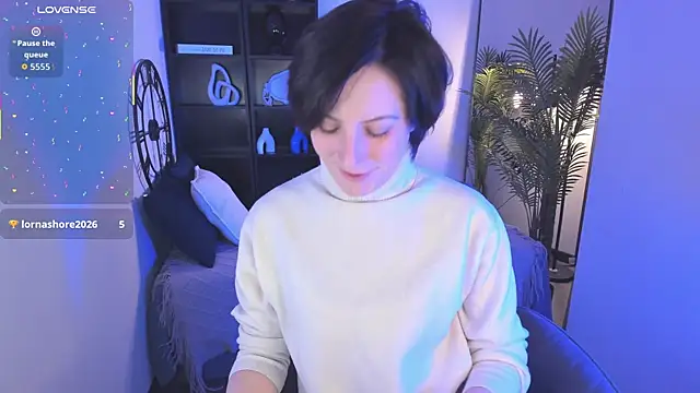 Snapshot of LorenDaze chatting on January 9, 2026, 7:55 am LorenDaze online show from January 9, 2026, 7:55 am