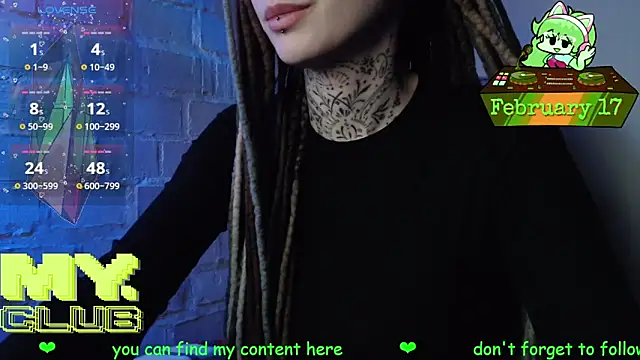 Witch Emma online show from February 17, 2026, 8:11 am