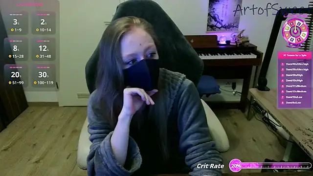 ArtofSweet online show from September 9, 2025, 6:18 pm