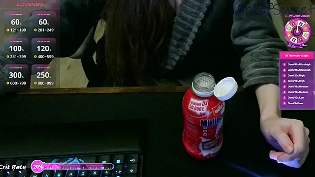 ArtofSweet online show from September 12, 2025, 7:58 pm