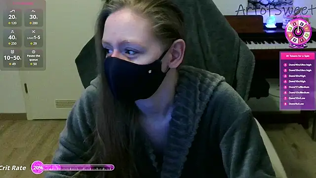 ArtofSweet online show from September 17, 2025, 7:15 pm