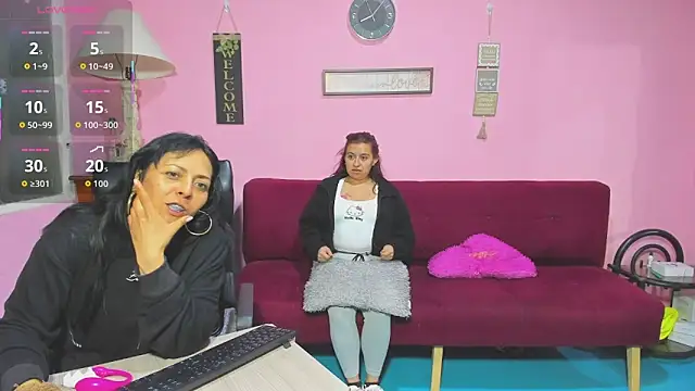 lesbiancuple online show from October 13, 2025, 1:05 am