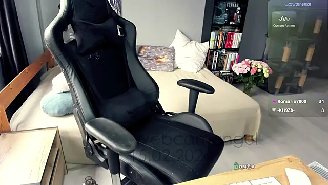 Web-cam-angel online show from February 15, 2026, 7:51 am