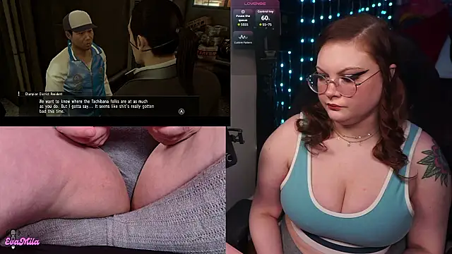 Snapshot of evamila chatting on February 1, 2026, 1:15 am evamila online show from February 1, 2026, 1:15 am