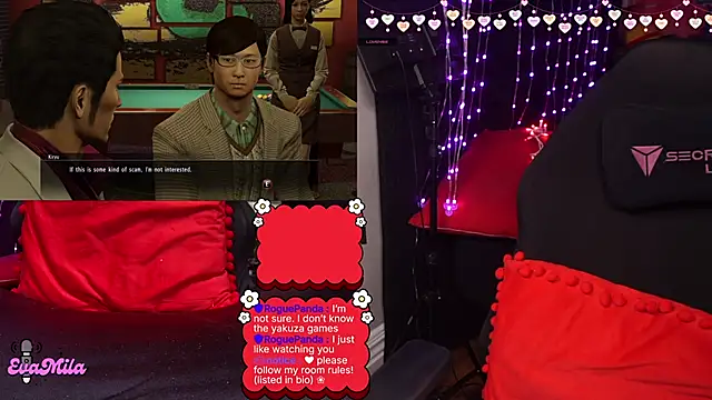 Snapshot of evamila chatting on February 10, 2026, 1:10 am evamila online show from February 10, 2026, 1:10 am