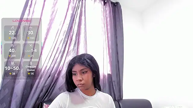 CuteEbony1 online show from October 10, 2025, 6:29 pm