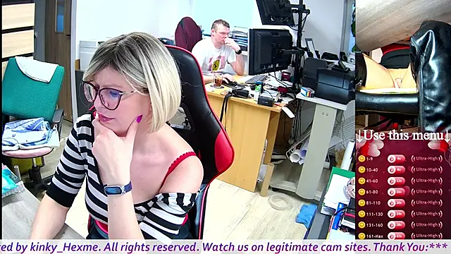 kinky Hexme online show from March 13, 2025, 3:39 pm