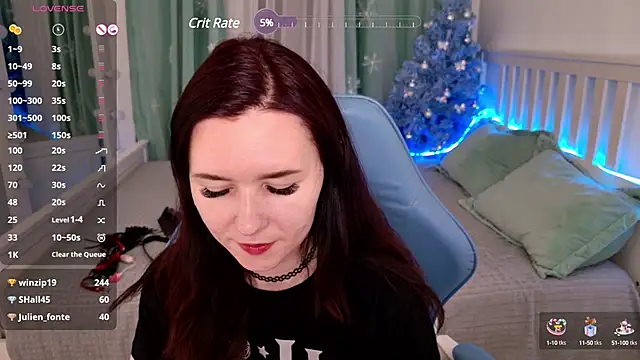 LissMoon online show from January 2, 2025, 4:02 pm