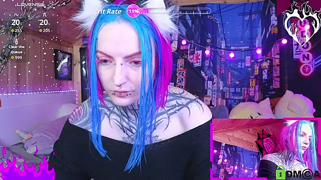 NekoCyber online show from October 30, 2025, 4:58 am