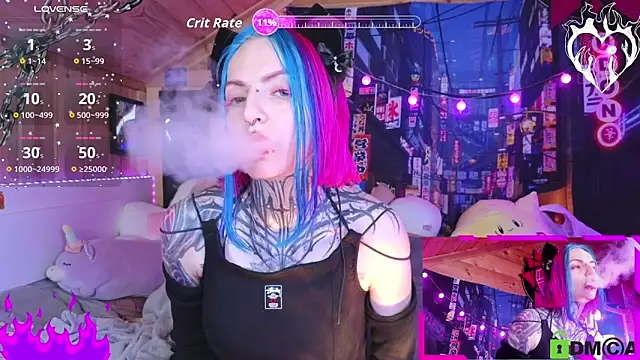 NekoCyber online show from November 9, 2025, 5:17 am