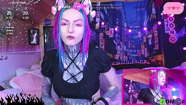 Snapshot of NekoCyber chatting on February 18, 2026, 5:03 am NekoCyber online show from February 18, 2026, 5:03 am