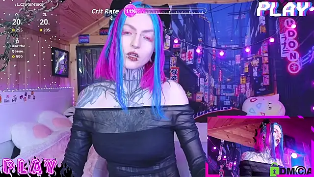 NekoCyber online show from April 22, 2026, 5:10 am