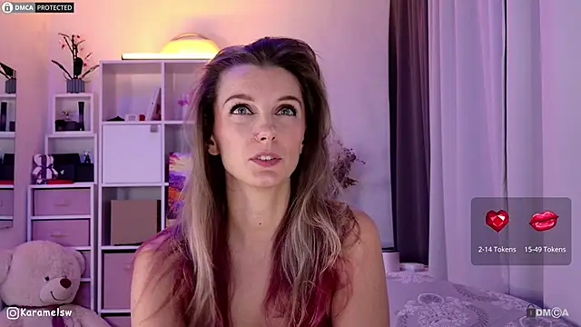 Karamelsw  online show from October 11, 2025, 9:24 pm