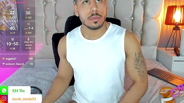 Snapshot of Jacob_Steele53 chatting on January 13, 2025, 11:38 pm Jacob Steele53 online show from January 13, 2025, 11:38 pm