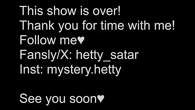 Hetty satar online show from March 16, 2025, 1:07 am