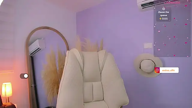 Andrea Marinn online show from February 19, 2026, 12:50 am