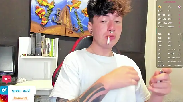 Green acid01 online show from April 28, 2026, 3:22 am