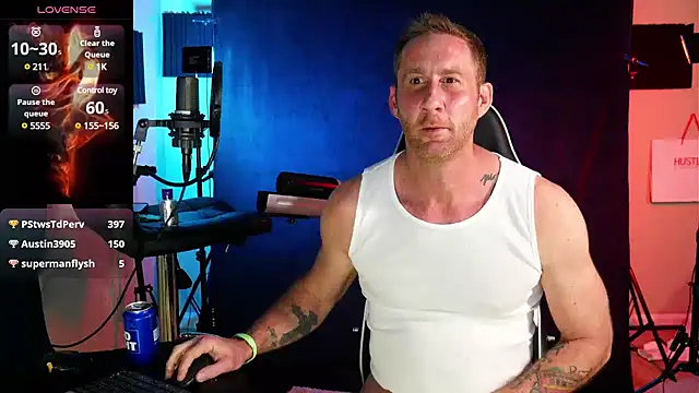 FiftyShadez online show from March 16, 2025, 7:04 am