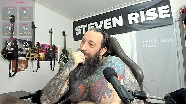 StevenRiseNYC online show from March 17, 2025, 10:17 pm